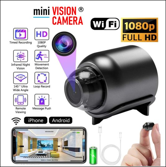 MINI VISION CAMERA  -  Cuida discretamente tu hogar