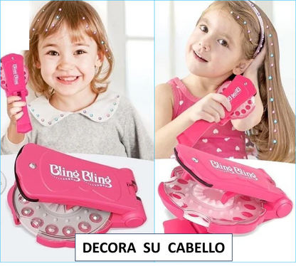 DIAMOND HAIR – Decora uñas, cabello, ropa y juguetes