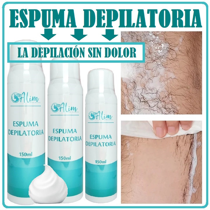 Espuma depilatoria Sin Irritación | AlimSilk®