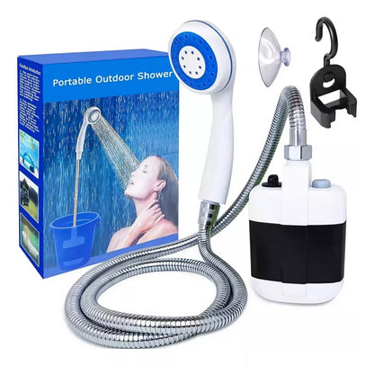 Ducha Portatil Recargable EcoShowerGo® | GRATIS Soporte