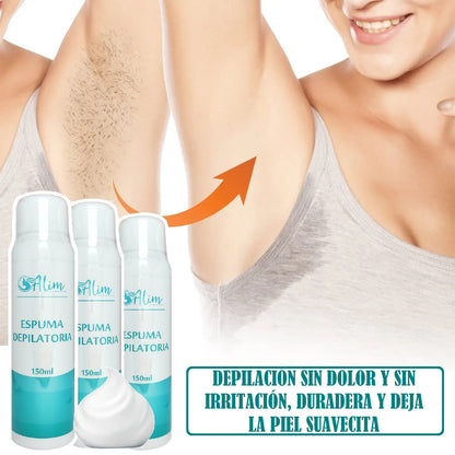 Espuma depilatoria Sin Irritación | AlimSilk®