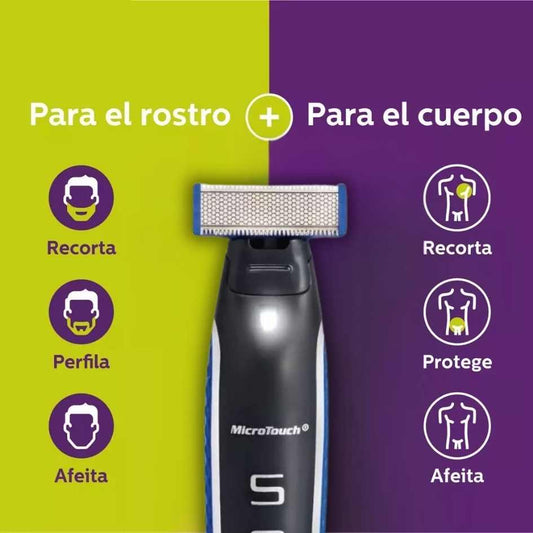 Rasuradora Para Cara y Cuerpo Azul | SmartBlade®