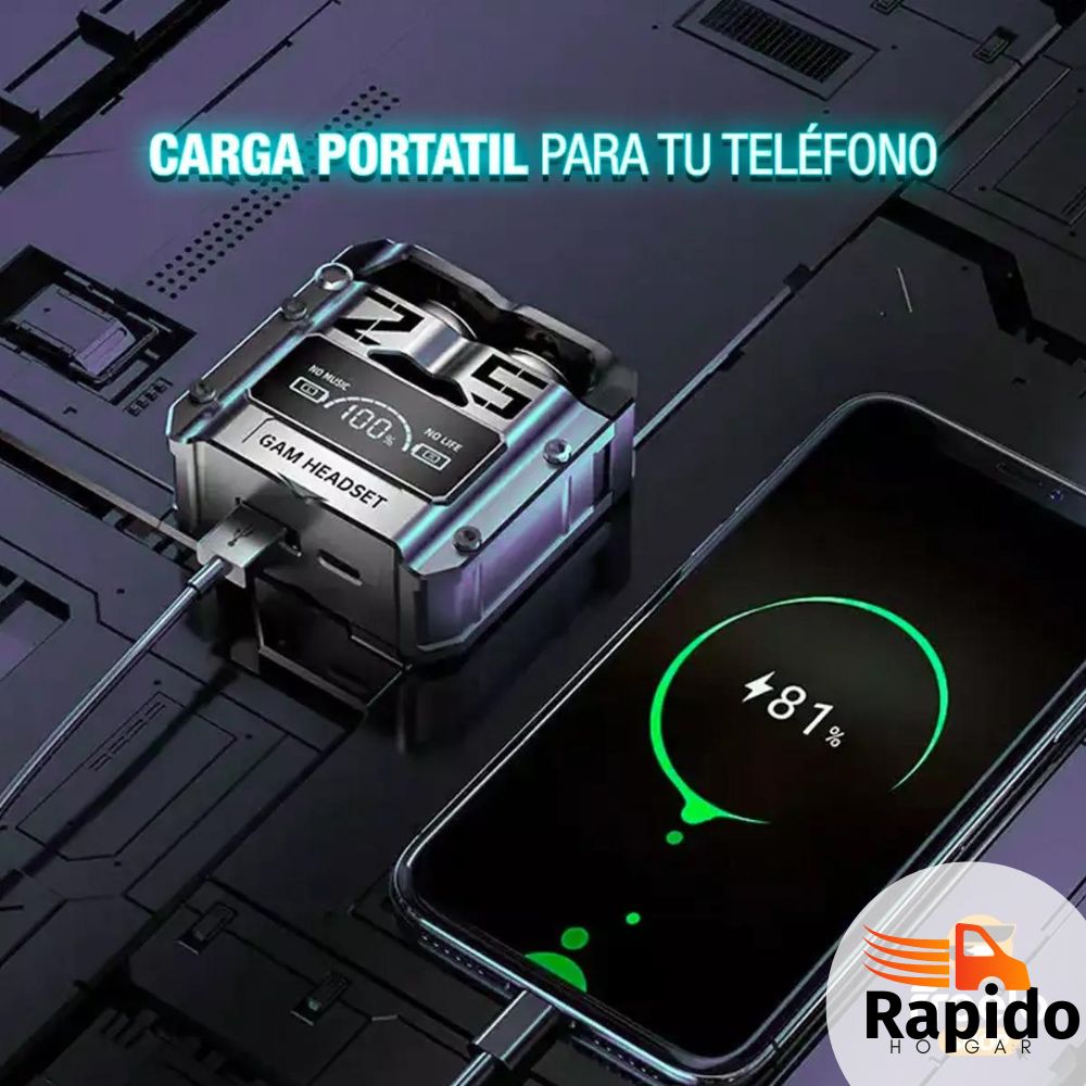 Audifonos M25 Originales® con Powerbank