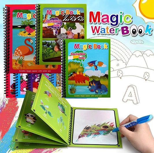 Libro Mágico Watercolor® |Colorea Con Agua Paga 1 Lleva 2