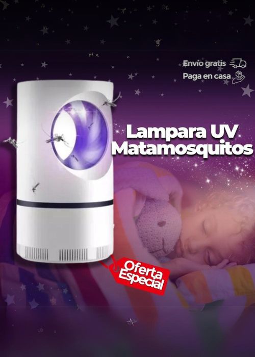 Lampara UV Matamosquitos