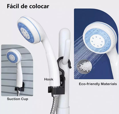 Ducha Portatil Recargable EcoShowerGo® | GRATIS Soporte