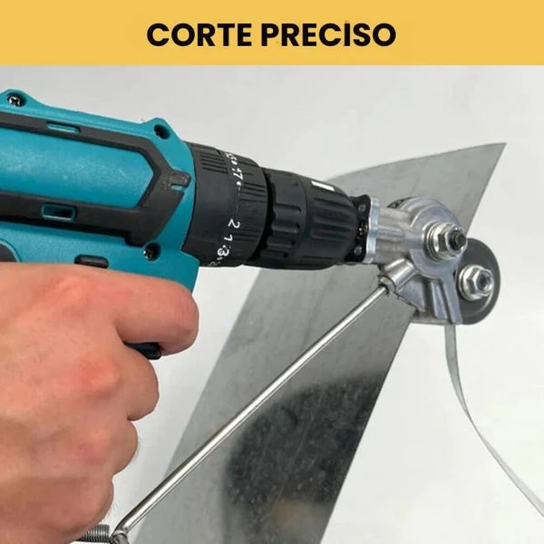 Cortador De Lámina Y Teja Para Taladro | SliceGuard Pro®